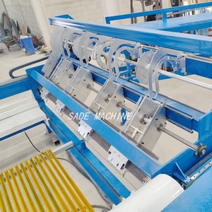 Hoàn toàn tự động PLC + Màn hình cảm ứng hàn dây lưới hàng rào dây chuyền sản xuất với động cơ cốt lõi và các thành phần bánh răng - Product Image 4