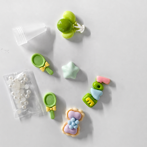 Kit Fai-da-Te <span class=keywords><strong>per</strong></span> Creare Fermagli <span class=keywords><strong>per</strong></span> Capelli <span class=keywords><strong>per</strong></span> Ragazze, Set Decoden con Colla in Crema e Accessori in Resina, Decorazioni Cartoon, Giocattolo Artigianale <span class=keywords><strong>per</strong></span> <span class=keywords><strong>Bambini</strong></span> - Product Image 5
