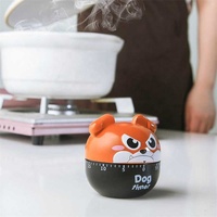 Cartoon Hund Backen Timer Küche Countdown Stoppuhr Mechanischer Wecker Keine Batterie Erinnerung Timer