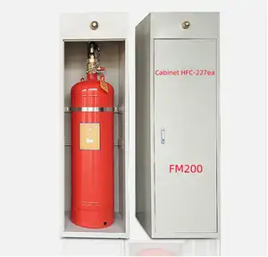 120l ארון צילינדרים fm200 מערכת כיבוי גז HFC-227ea ציוד כיבוי אש