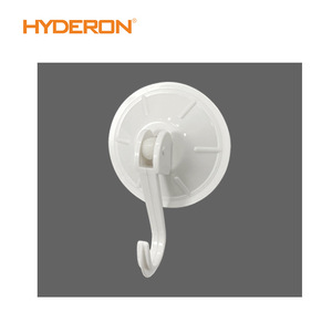 Hyderon Suction Cup <b>Hook</b> Clear Plastic <b>Wall</b> Mounted Bathroom Towel Coat <b>Hook</b> - Product Image 2