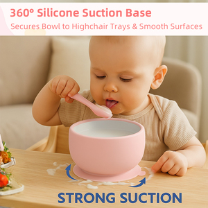 Plato y Tazón <span class=keywords><strong>de</strong></span> Cerámica para Niños Pequeños con <span class=keywords><strong>Cubierta</strong></span> <span class=keywords><strong>de</strong></span> Silicona <span class=keywords><strong>de</strong></span> Grado Alimenticio, Mangas <span class=keywords><strong>de</strong></span> Silicona, Tazón <span class=keywords><strong>de</strong></span> Porcelana - Product Image 5