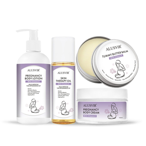 Crema depilatoria per cicatrici incinte efficace e smagliature rimuovi crema riparatrice crema per la rimozione delle smagliature e lozione Set di olio per il corpo - Product Image 1