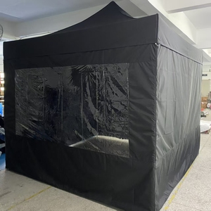 Mur complet de tente avec fenêtre en PVC, Oxford 600D enduit PU, impression personnalisée disponible - Product Image 1