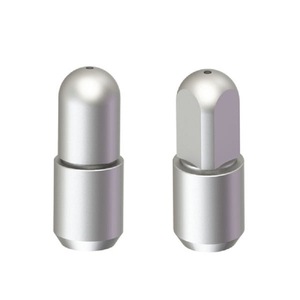 Goupilles MISUMI à extrémité sphérique standard en alliage d'aluminium chromé dur, usage général 1303 AGBB - Product Image 2