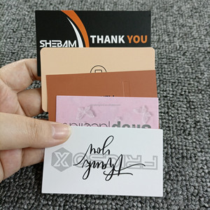 Biglietti <span class=keywords><strong>da</strong></span> Visita Personalizzati 5,4x9cm, Stampa Offset 400gsm con Design Personalizzato - Product Image 1