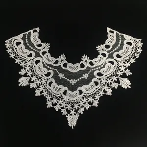 New Arrival Lace Handmade Collar Necklace Applique Collar Necklace For Costumes Apparel Applique