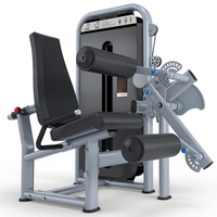Machine combinée à double poste pour extensions et curls des jambes à charge libre, équipement de gym