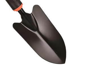 Truelle de jardin noire ergonomique de bonne qualité avec poignée confortable pour la plantation et le creusement - Product Image 3