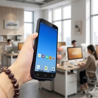 Computadora Móvil Portátil Jepower N73S PDA de 6 Pulgadas, 6+128GB, Android 12, con Mango Ergonómico y Lector de Códigos QR, Stock Master