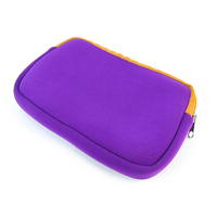 Sac de rangement pour appareils électroniques en néoprène BRN, fermeture à glissière, résistant à l'eau, écologique, antichoc, pochette de rangement pour câbles de voyage