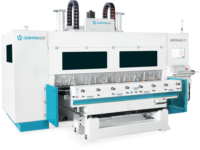 Centre d'usinage CNC automatique haute précision JR-1218-4*8T OEM à 5 axes et multi-têtes pour la production de pieds de chaise (8 stations)