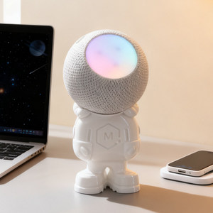 Base para Altavoz con Diseño de Astronauta - Soporte Creativo para <span class=keywords><strong>Apple</strong></span> <span class=keywords><strong>HomePod</strong></span> <span class=keywords><strong>Mini</strong></span>, Base para Exhibición en Escritorio - Product Image 3