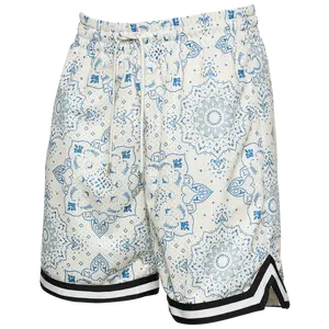 Пользовательские сетчатые шорты сублимационные новейшие летние сетчатые дышащие уличные баскетбольные брюки для бега тренировочные шорты