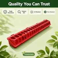 Comedero de Plástico para Pollos, Sistema Automático de Alimentación para Aves de Corral, Piezas para Granjas de Pollos de Engorde y Ponedoras, Venta al Por Mayor