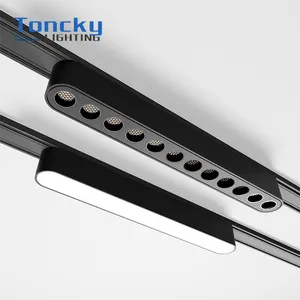 Wholesale Minimalist Zoomable Magnetic System Led Linear Light For Supermarket Track