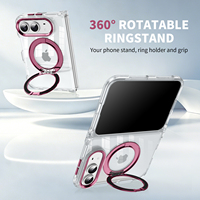 Étui de protection pliable magnétique super résistant avec support stable à 360° pour iPhone Duo