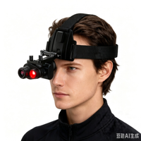 Monoculaire de vision nocturne numérique 4K pour l'obscurité totale avec batterie de 2200 mAh