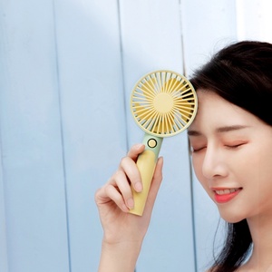 Nuevo Ventilador de Mano Portátil Recargable con Contraste de Color de Moda para Uso Doméstico - Product Image 4