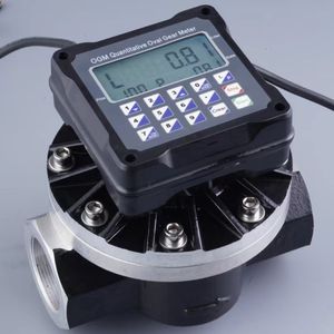 Medidor de Flujo de Engranajes Ovalados Preconfigurado Programable Industrial con Pantalla Digital, Control de Lotes, Dispensador de Combustible/Aceite, Medidor de Flujo OGM25Q Automático - Product Image 2