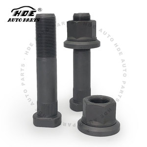 42117455 420648226 42101367 Wholesale HDE Auto Parts <b>Wheel</b> Bolt with Nut M22x1.5x110 for Iveco EuroTrakker - Product Image 6