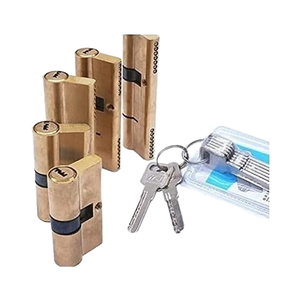 Serrure de porte professionnelle à cylindre européen avec technologie de clé AB et noyau allongé pour une entrée sécurisée - Product Image 3