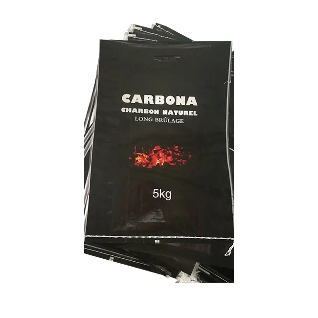 bags for coal packaging,square bottom pp woven charcoal bag 2kg 5kg 8kg 3kg