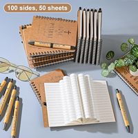 Cahiers spirales chrétiens avec stylo, journal de prière, petit bloc-notes, cadeaux inspirants pour les membres de l'église