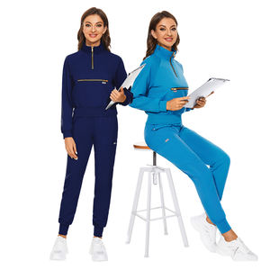 Chaquetas quirúrgicas de <span class=keywords><strong>manga</strong></span> larga Unisex, conjuntos médicos de enfermería, estiramiento, TRS, novedad de <span class=keywords><strong>2022</strong></span> - Product Image 6