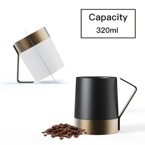 Tasse à café unique en céramique de Chine avec une qualité de marque haut de gamme et une poignée confortable en acier inoxydable 304 - Product Image 2