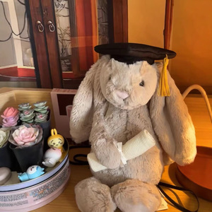 White Plush Rabbit <b>Stuffed</b> Animal 31cm-50cm <b>Soft</b> <b>Toy</b> for Babies and Toddlers Easter Gift Unisex - Product Image 1