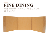 Porte-menu en cuir PU, vente en gros directe d'usine, pour restaurant, hôtel, café, format A4