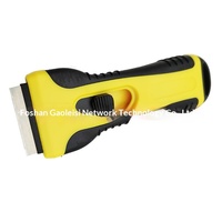 Grattoir de nettoyage Gmtlight à manche en plastique pour usage domestique