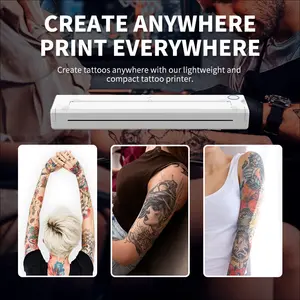 Newyes Aangepaste Draadloze Tattoo Stencil Printer Tattoo Transfer Papier Printer