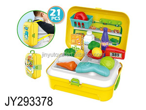 Mode Pet Care Play Set <span class=keywords><strong>Docteur</strong></span> Kit Ustensiles De Cuisine Fille Maquillage Outils Médicaux Jouet Valise Jouer Maison Faire semblant Jouer Jouets - Product Image 4