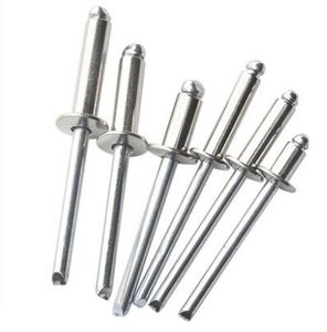 <span class=keywords><strong>Rivet</strong></span> aveugle à extrémité ouverte à tête ronde solide en acier semi-inoxydable à comptoir plat coulé Rivets <span class=keywords><strong>Pop</strong></span> à motif tubulaire - Product Image 4