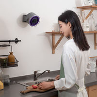 IMYCOO, Nuevo Ventilador de Escritorio Portátil Recargable con Pantalla Táctil LED, Ventilador de Mesa USB Mini Refrigerante en Oferta