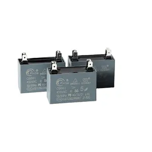 KS PinGe CBB60 1-100UF 250V AC 가동 커패시터 4 핀 전기 기계 커패시터 용 모터 시동 커패시터