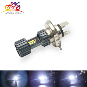 Màu kép 12-80v xe máy <span class=keywords><strong>Led</strong></span> Đèn Pha Bóng đèn ba20d H6 H4 <span class=keywords><strong>Led</strong></span> Đèn Pha Bóng Đèn Xe Máy phụ kiện đèn sương mù - Product Image 6