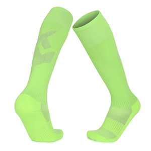 Calcetines de fútbol con cojín grueso personalizado, calcetín antideslizante para entrenamiento, deportes, fútbol, blanco y negro - Product Image 5