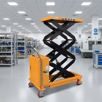 Nouvelle table élévatrice à ciseaux électrique hydraulique à prix réduit, chariot certifié CE en acier haute résistance 220V pour la vente au détail et la restauration