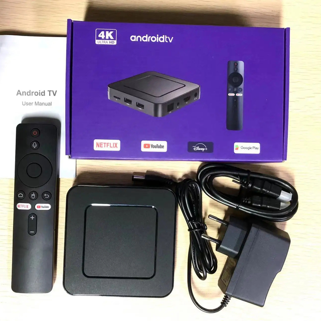 Original Factory Wholesale ATV OS Android Box Z6 with Netffilx TV Version Android 10 OS Allwinner Quad Core 2GB 16GB IPTV Box Z6