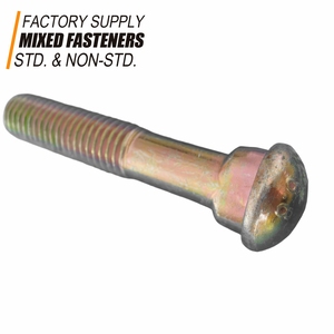 Steel Furniture Carriage Screw Colored Zinc-Plated Baby <strong>Crib</strong> Plywood Bedside Cabinet Bolt Accessory - Product Image 2