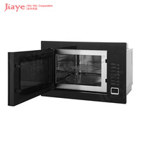 Micro-ondes SS porte en verre four à micro-ondes intégré avec grille 25l nouveau Design moderne intégré micro-ondes