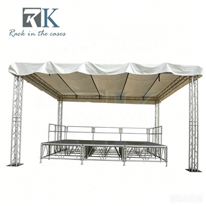 เวทีอลูมิเนียมคุณภาพสูงแบบพกพา แผงเวทีสำหรับงานกลางแจ้ง แท่นเวทีแบบพกพา - Product Image 1