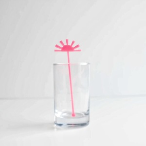 ไม้คนค็อกเทลรูปทรงพระอาทิตย์หลากสีขนาด 15 ซม. สำหรับตกแต่งงานปาร์ตี้ริมสระน้ำและบาร์ - Product Image 2