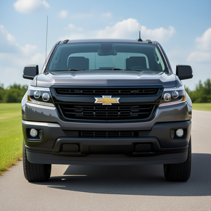 Griglia Anteriore Nera per Chevrolet Colorado 2016-2018, Accessorio Esterno in ABS, Stile Dark, Fissaggio a Vite - Product Image 2