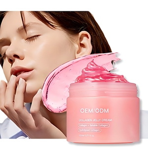 Crème gelée au collagène OEM - Niacinamide, collagène hydrolysé lyophilisé, renforce la barrière cutanée, hydrate, procure une éclat 24h - Product Image 4