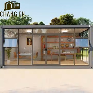 Container Chiosco Caffetteria Mobile Piccolo DYCE1 in Kit di Montaggio per Uso Esterno per Ospedali e Cucine in Acciaio con Pannelli Sandwich - Product Image 2