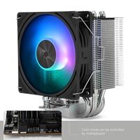 Refroidisseur d'air pour processeur Thermalright Assassin X 90 SE, 4 caloducs, ventilateur PWM TL-G9B, technologie AGHP 4.0, couvercle de dissipateur thermique en aluminium